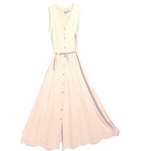 Beige Sleeves Mish Dress Size Medium